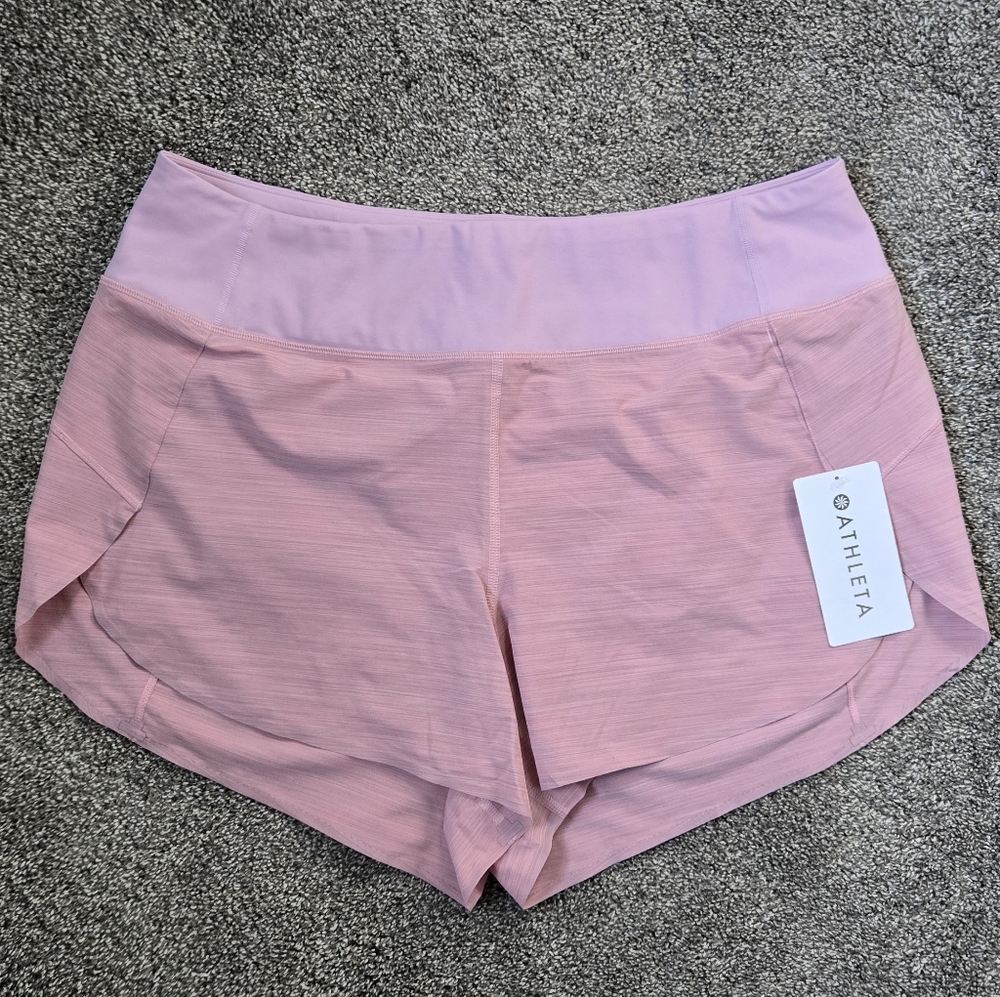 Athleta Run With It Textured 3.5" Short NWT size 1X